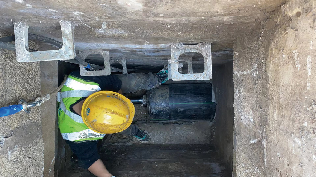 石峰HDPE短管内衬法